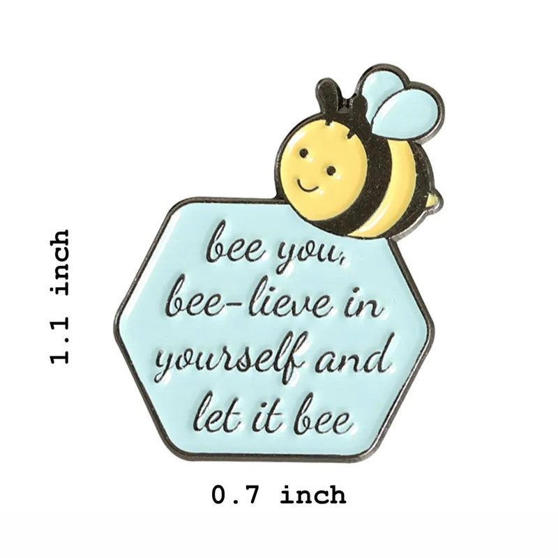 Bee Brooch Enamel Pin