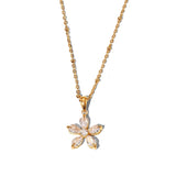 18K Gold Plated Blossom Necklace