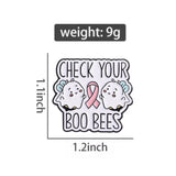 Check Your BooBees Brooch Enamel Pin