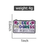 Seek Progress Brooch Enamel Pin