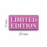 Limited Edition Metal Enamel Sticker