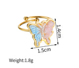 18k Gold Plated Summery Rings