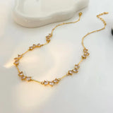 18K Gold Plated Alessandra Necklace