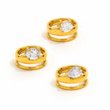 18k Gold Plated Amelia Ring
