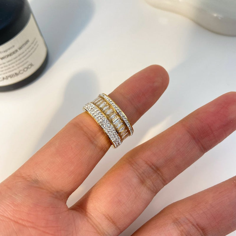 18K Gold Plated Catherine Ring