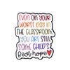 Best Hope Teacher Brooch Enamel Pin