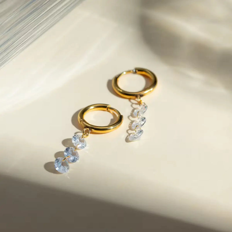 18K Gold Plated Eira Drops