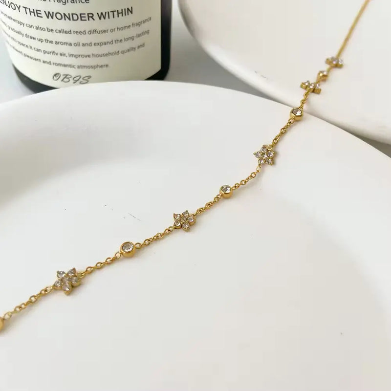 18K Gold Plated Angelica Necklace