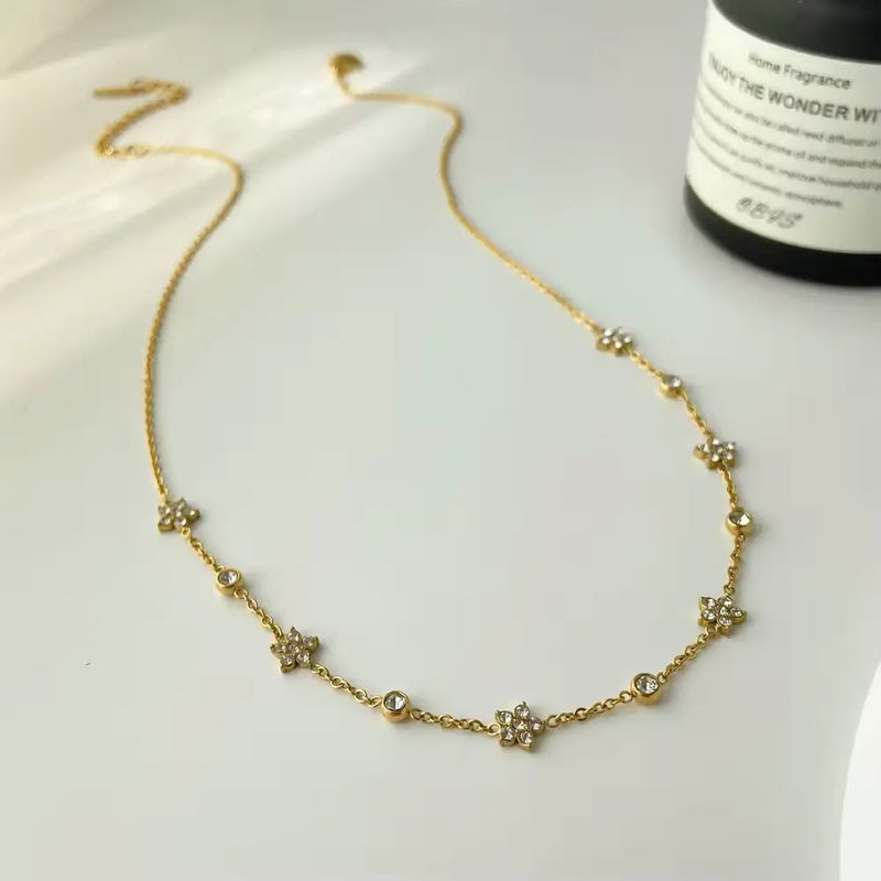 18K Gold Plated Angelica Necklace