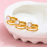 18k Gold Plated Amelia Ring