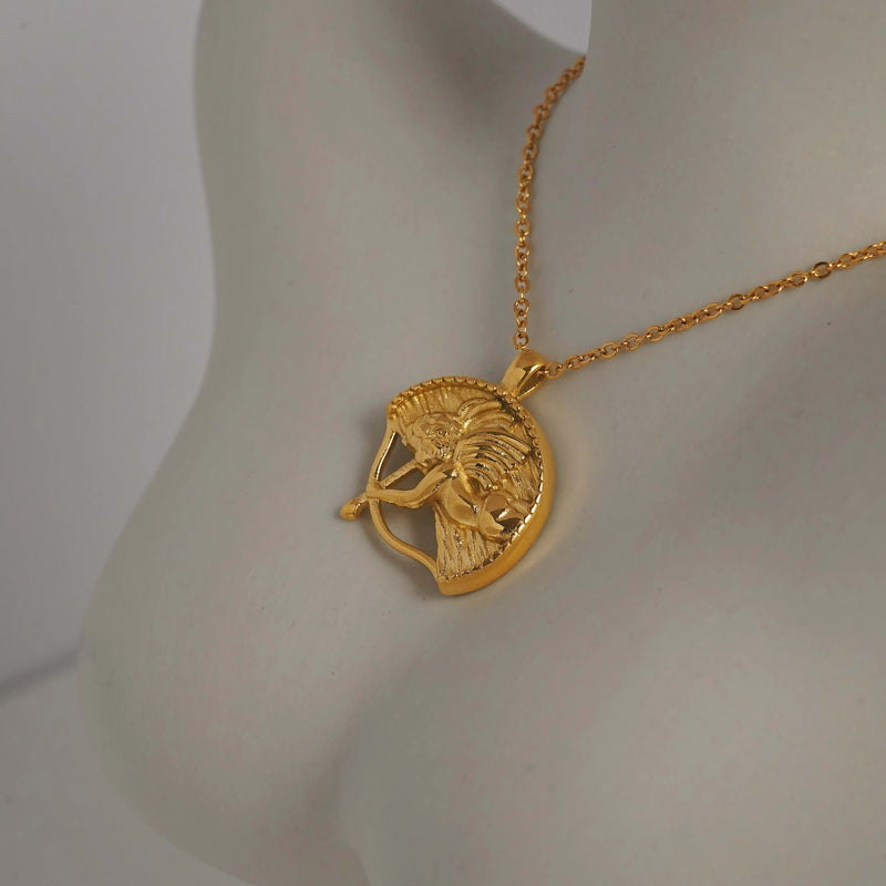 18K Gold Plated Amor Necklace