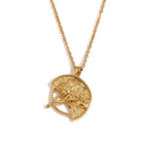 18K Gold Plated Amor Necklace