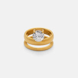 18k Gold Plated Amelia Ring