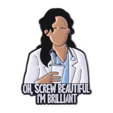 The Brilliant Doctor Enamel Pin Bundle