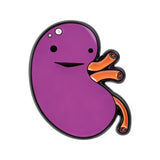 Kidney Brooch Enamel Pin