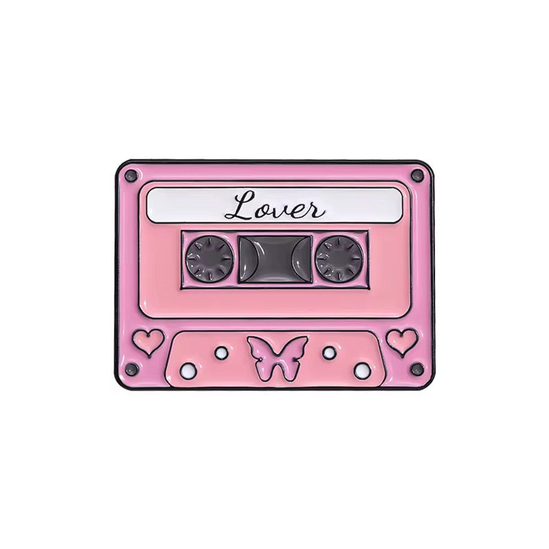 Lover Tape Taylor Swift Brooch Enamel Pin