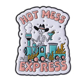 Hot Mess Express Brooch Enamel Pin