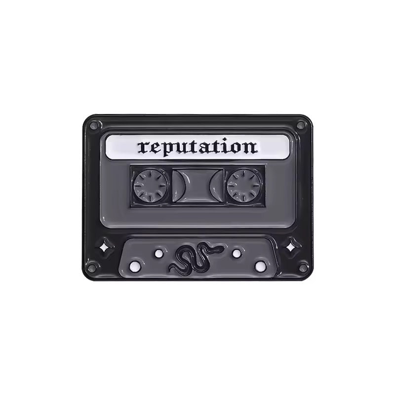 Reputation Tape Taylor Swift Brooch Enamel Pin