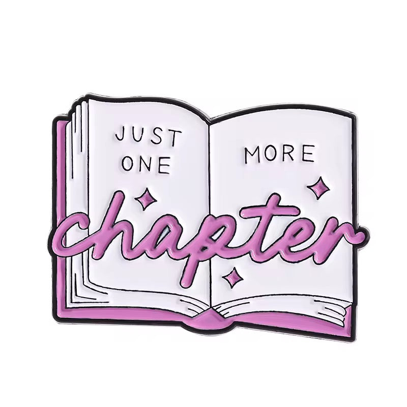 One More Chapter Brooch Enamel Pin