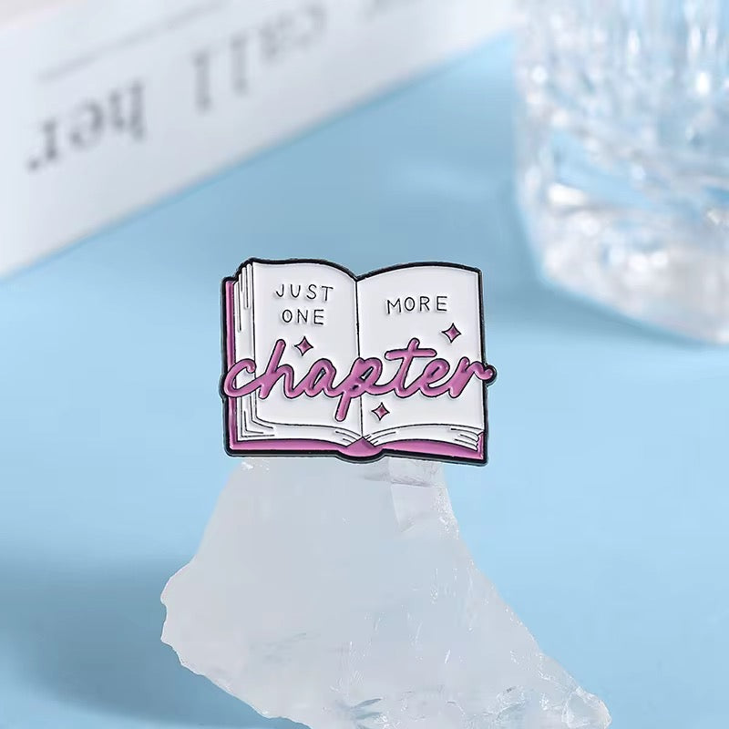 One More Chapter Brooch Enamel Pin
