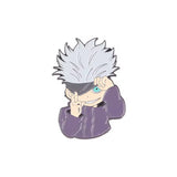Satoru Gojo Jujutsu Kaisen Anime Brooch Enamel Pin
