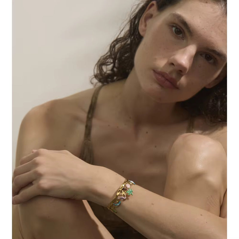 18k Gold Plated Tale of the Tides Bracelets