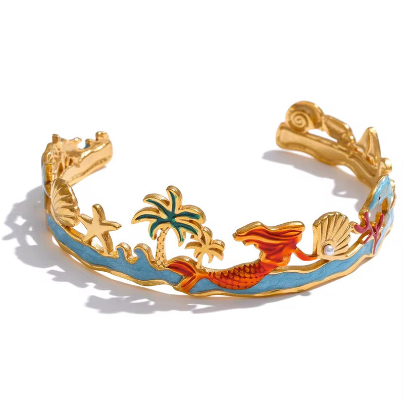 18k Gold Plated Tale of the Tides Bracelets
