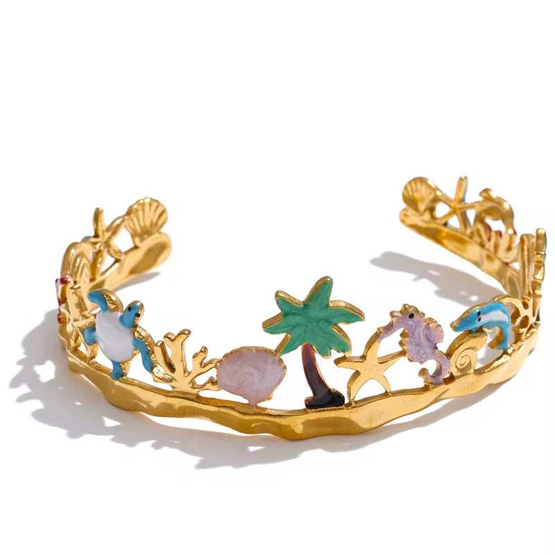 18k Gold Plated Tale of the Tides Bracelets