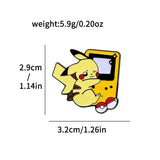 Pikachu Pokemon Brooch Enamel Pin