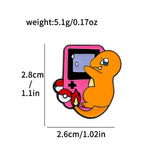 Charmander Pokemon Brooch Enamel Pin