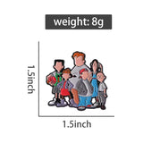 Recess Cartoon Brooch Enamel Pin