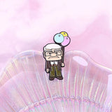 Carl Up Movie Brooch Enamel Pin