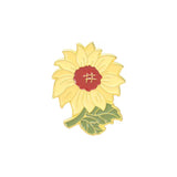 Sunflower Brooch Enamel Pin