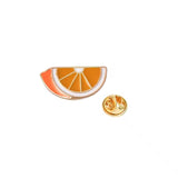 Sliced Orange Brooch Enamel Pin