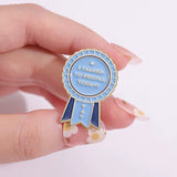 Talked To People Today Brooch Enamel Pin