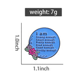 I Am Brooch Enamel Pin