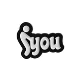 F You Brooch Enamel Pin