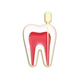 Tooth Anatomy Dentist Medical Brooch Enamel Pin