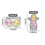 Propranolol pharmacy Brooch Enamel Pin (Copy)