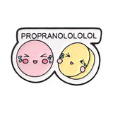 Propranolol pharmacy Brooch Enamel Pin (Copy)