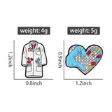 Lab Love Brooch Enamel Pin