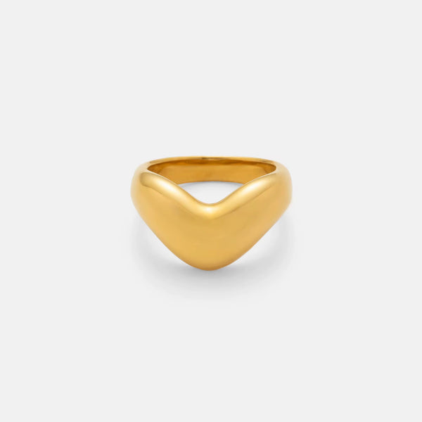 18k Gold Plated Harper Ring