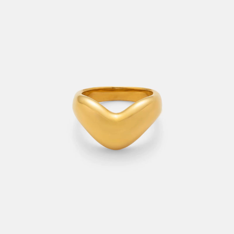 18k Gold Plated Harper Ring