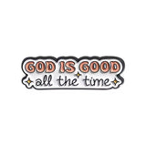 God Is Good Brooch Enamel Pin