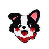 Gentleman Dog Brooch Enamel Pin