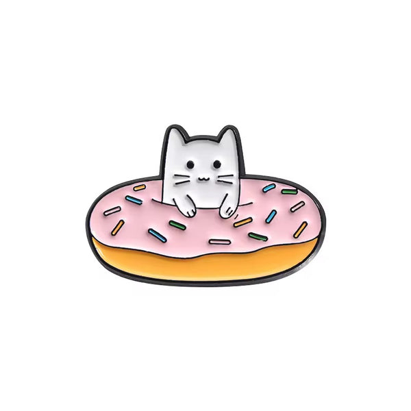 CatNut Brooch Enamel Pin