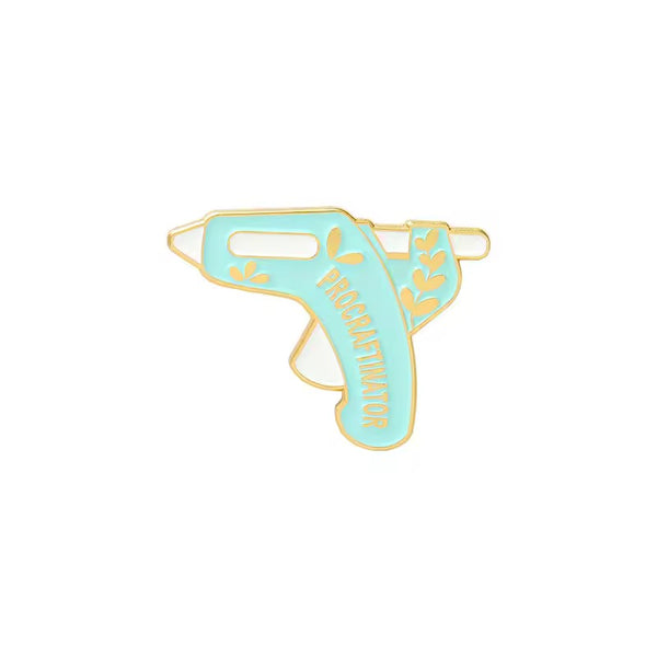 Procraftinator Brooch Enamel Pin