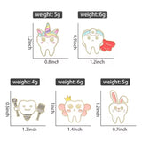 Tooth Fairy Dentist Brooch Enamel Pin