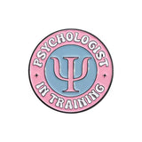 Psychologist In Training Brooch Enamel Pin