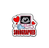 Sonographer Medical Brooch Enamel Pin